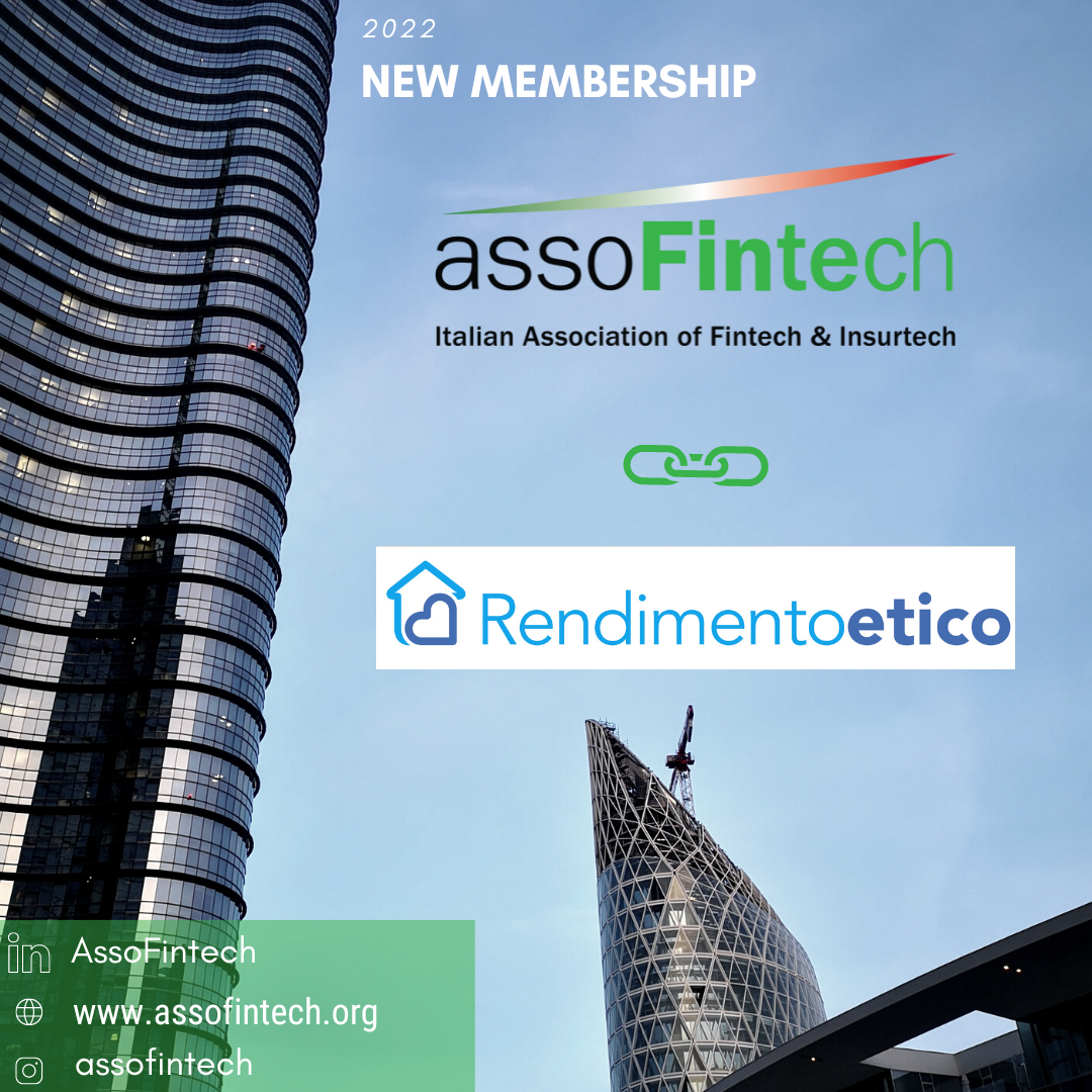 AssoFintech new membership Rendimento Etico